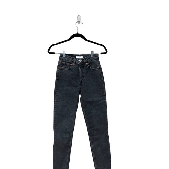 RE/DONE 90s High-Rise Ankle Crop Jeans Size 25 New with Tags - Picture 7 of 9